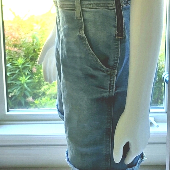 Gap Short Denim Overalls Size XS - Picture 5 of 14